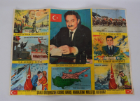 1974 KIBRIS BARIŞ HAREKATI GÖRSELLİ AFİŞ