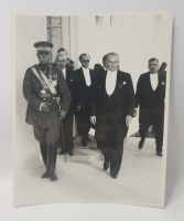 MUSTAFA KEMAL ATATÜRK VE İRAN LİDERİ ŞAH RIZA PEHLEVİ