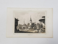 1840'LARDAN GRAVÜR: RAZGRAD