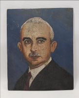 ANTİKA YAĞLI BOYA İSMET İNÖNÜ TABLOSU