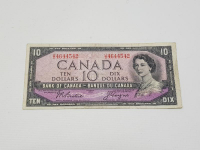 1954 KANADA 10 DOLAR KAĞIT PARA - 1954 CANADA 10 DOLLARS