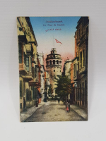 OSMANLI KARTPOSTAL: GALATA KULESİ