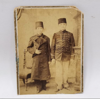 OSMANLI DÖNEMİ GENÇ ZABİTLER KABİN FOTO