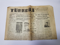 1936 TÜRKDİLİ GAZETESİ