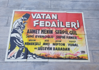 ATATÜRK RESİMLİ VATAN FEDAİLERİ FİLMİ AFİŞİ