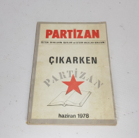 PARTİZAN İSİMLİ 1978 TARİHLİ SOL PROPAGANDA DERGİSİ