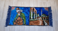 MEVLANA RESİMLİ DUVAR HALISI