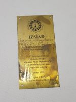 İZSİAD - DENİZ BAYKAL PLAKET