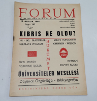 1964 YILI FORUM DERGİSİ