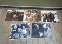 BÜYÜK BOY CUMHURİYET DÖNEMİ İKİNCİ BASKI ATATÜRK GÖRSELLİ FOTOĞRAFLAR