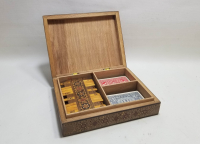 MARKUTERİ İŞÇİLİKLİ VE ORİJİNAL KUTUSUNDA NADİR ANTİKA BEZİK TAKIMI MARKUTERİ İŞÇİLİKLİ VE ORİJİNAL KUTUSUNDA NADİR ANTİKA BEZİK TAKIMI